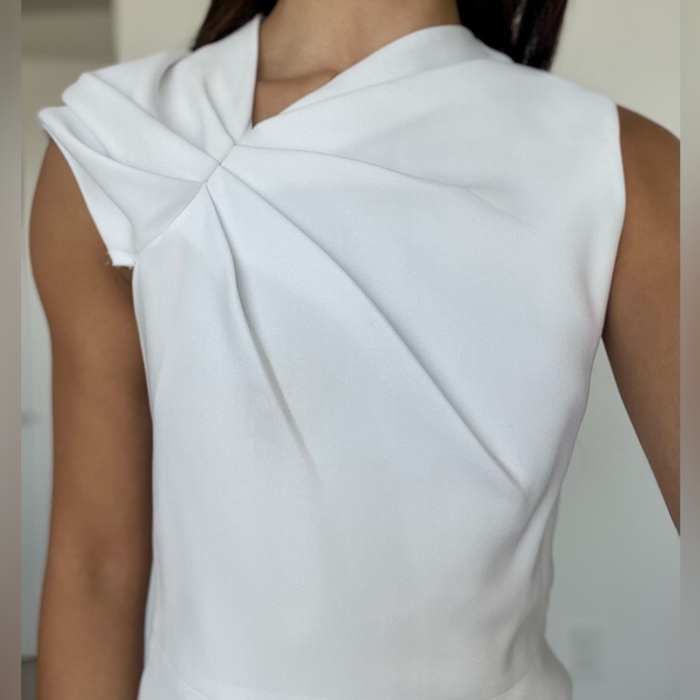 Alice + Olivia White Cocktail Dress